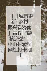 「城市更新· 乡村振兴看济南」章丘“硬核逆袭” 小山村转型网红打卡地