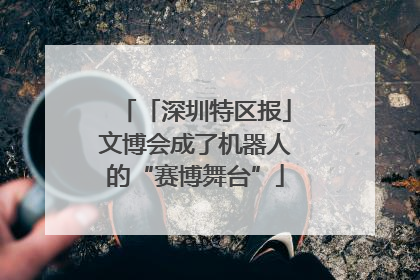 「深圳特区报」文博会成了机器人的“赛博舞台”