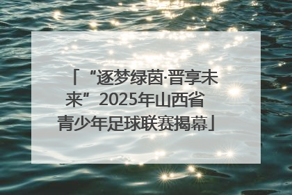 “逐梦绿茵·晋享未来”2025年山西省青少年足球联赛揭幕