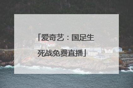 爱奇艺：国足生死战免费直播