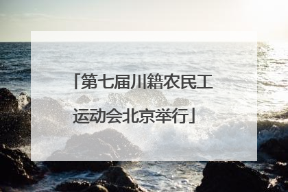第七届川籍农民工运动会北京举行