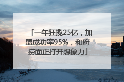 一年狂揽25亿，加盟成功率95%，和府捞面正打开想象力