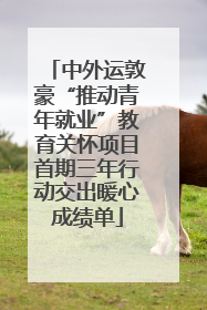 中外运敦豪“推动青年就业”教育关怀项目首期三年行动交出暖心成绩单