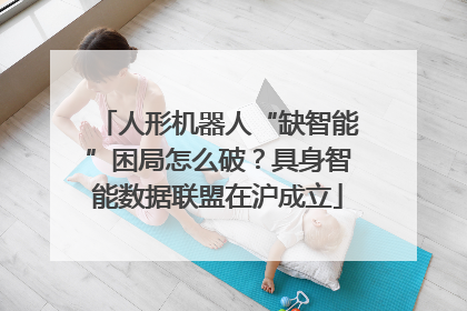 人形机器人“缺智能”困局怎么破？具身智能数据联盟在沪成立