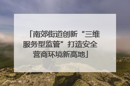 南郊街道创新“三维服务型监管”打造安全营商环境新高地