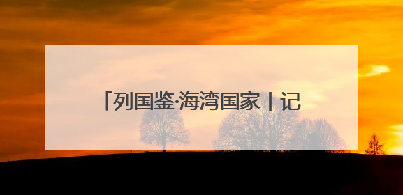 列国鉴·海湾国家丨记者观察：海湾国家努力打造中东“发展样本”