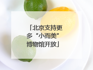 北京支持更多“小而美”博物馆开放
