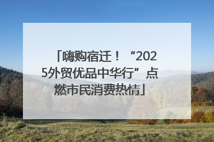 嗨购宿迁！“2025外贸优品中华行”点燃市民消费热情