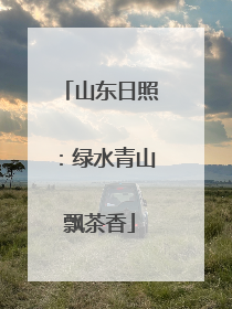 山东日照：绿水青山飘茶香