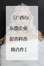 广西与东盟企业促香料香精合作