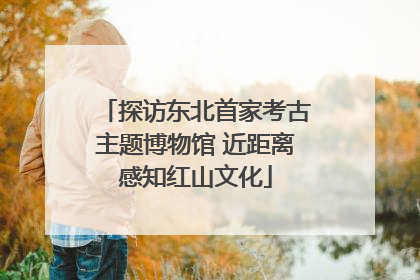 探访东北首家考古主题博物馆 近距离感知红山文化