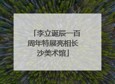 李立诞辰一百周年特展亮相长沙美术馆