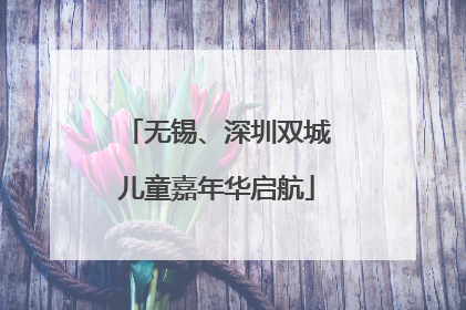 无锡、深圳双城儿童嘉年华启航
