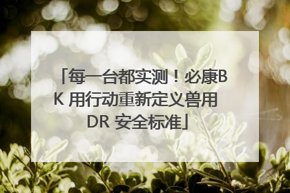 每一台都实测！必康BK 用行动重新定义兽用 DR 安全标准