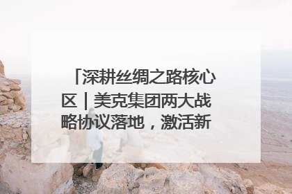 深耕丝绸之路核心区｜美克集团两大战略协议落地，激活新疆开放新动能