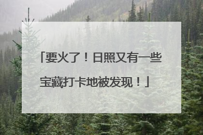要火了！日照又有一些宝藏打卡地被发现！