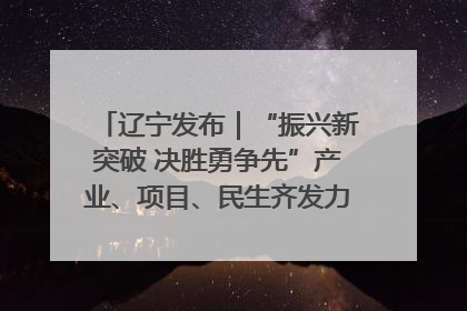 辽宁发布｜“振兴新突破 决胜勇争先”产业、项目、民生齐发力 葫芦岛按下决胜之年“加速键”