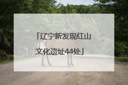 辽宁新发现红山文化遗址44处