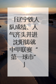 辽宁铁人队成绩、人气齐头并进 沈阳铸就中甲联赛“第一球市”