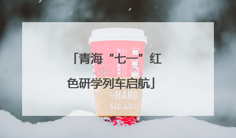 青海“七一”红色研学列车启航
