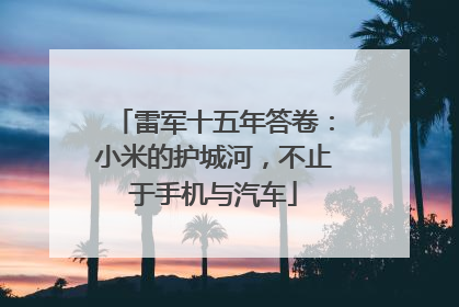 雷军十五年答卷：小米的护城河，不止于手机与汽车