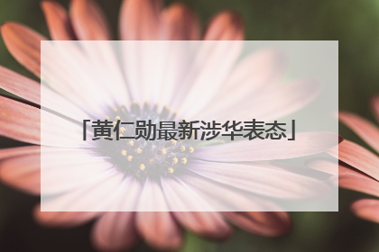 黄仁勋最新涉华表态