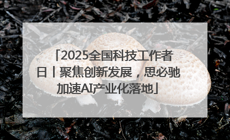 2025全国科技工作者日丨聚焦创新发展，思必驰加速AI产业化落地